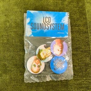 Limited Edition LCD Soundsystem Pins